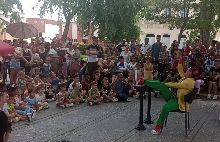 Celebraciones por el dia de los niños en Villa Clara